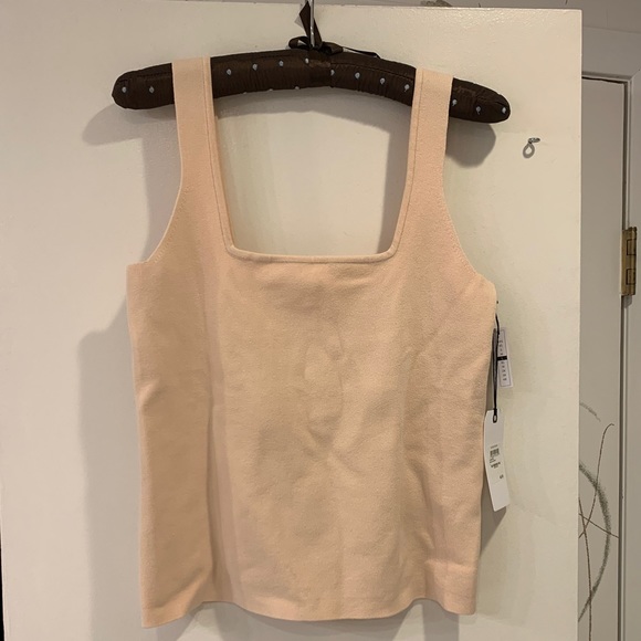 Leith Square Neck Sleeveless Sweater - Picture 4 of 6